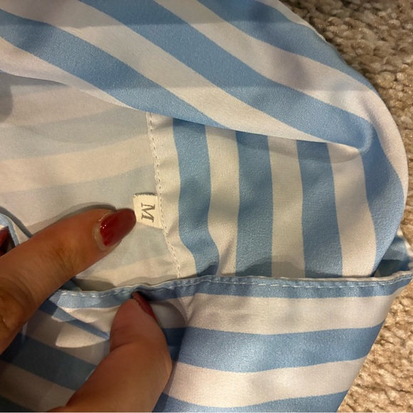 Striped Pajama Set - Picture 4 of 5